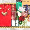 red color jandani saree