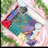 Sea Green Kanchi Katan Shari Combo – সি গ্রিন কাঞ্চি কাতান শাড়ি